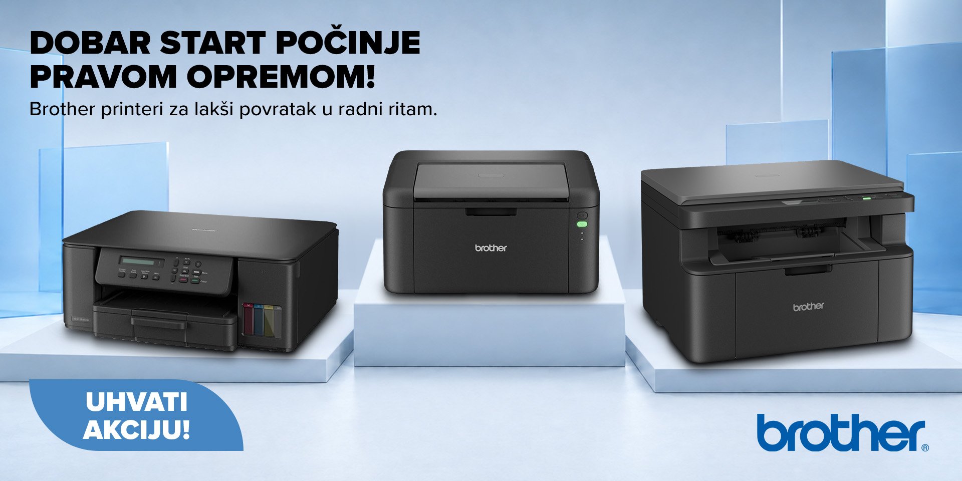 Brother printeri i skreneri na akciji - rujan 